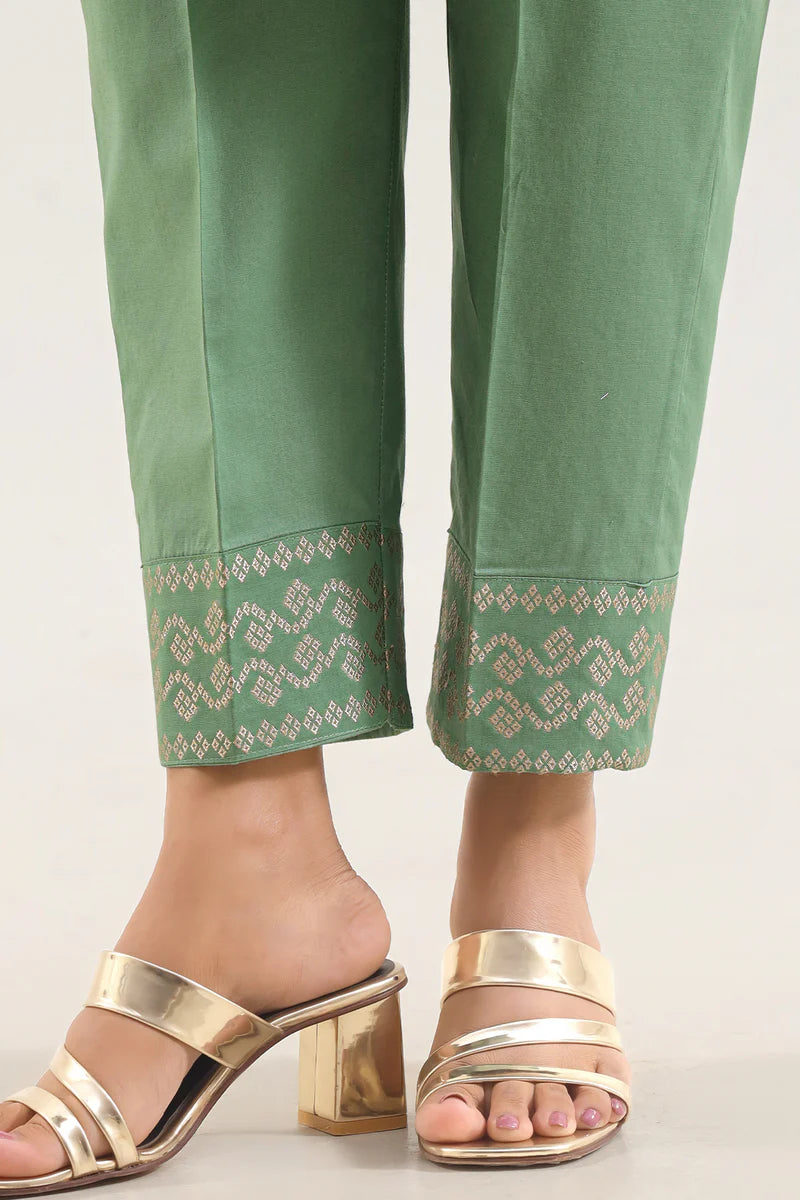 Cotton Jacquard Stitched 2 Piece (Shirt/Trouser)