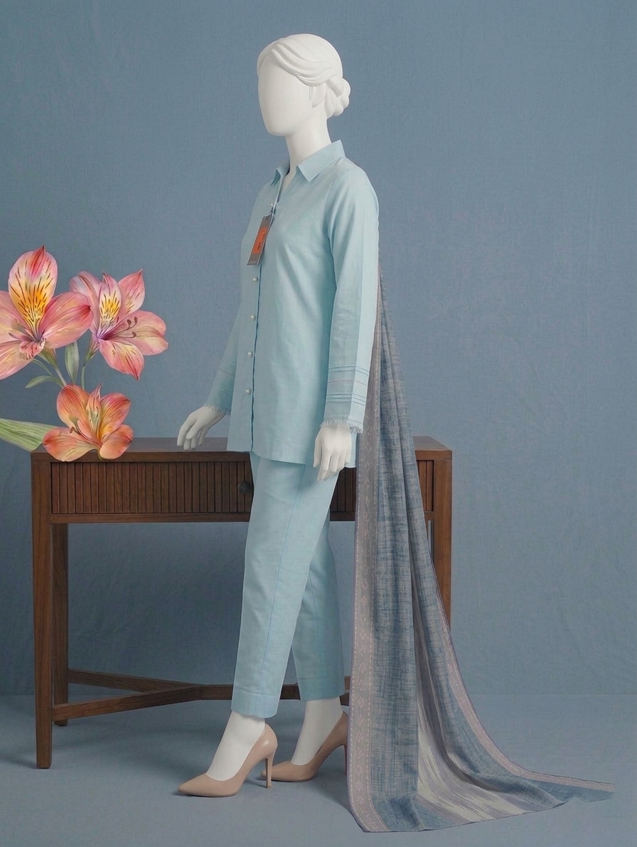 2 Pcs | Lawn| Co-Ord Set