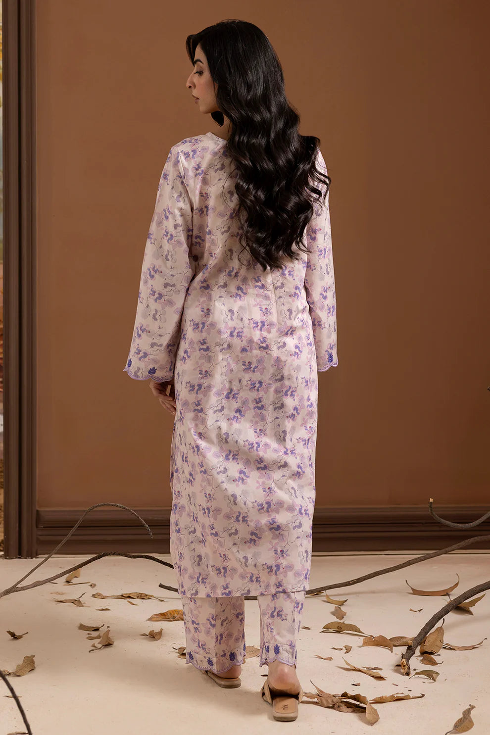 2PCS | Lawn | Embroidered Kurta Trouser