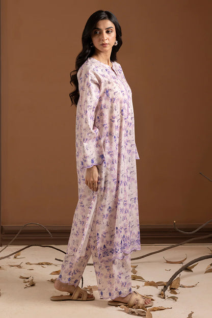 2PCS | Lawn | Embroidered Kurta Trouser