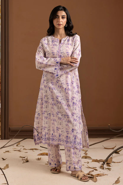 2PCS | Lawn | Embroidered Kurta Trouser