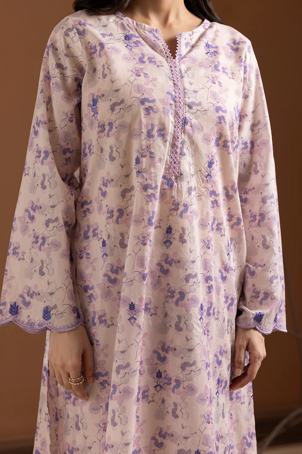 2PCS | Lawn | Embroidered Kurta Trouser