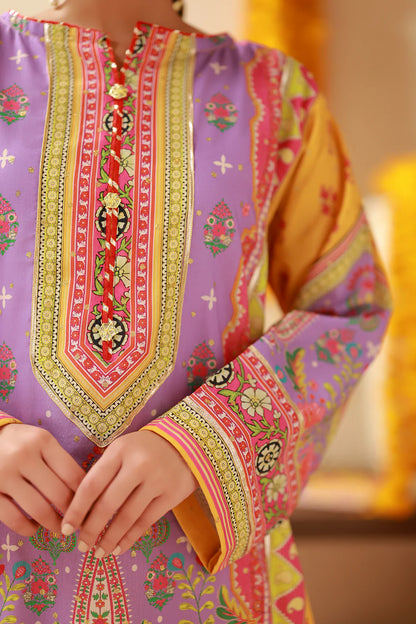 2PCS | cross slub fabric | Kurta Trouser