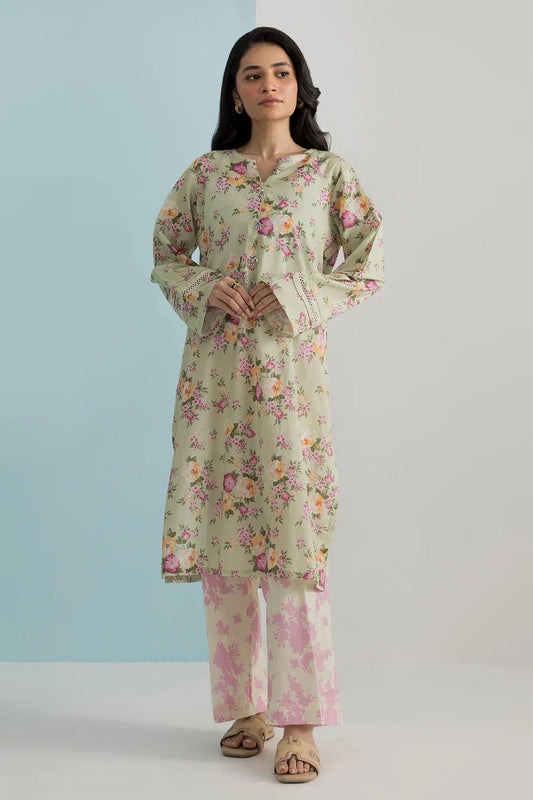 2PCS | Lawn | Kurta Trouser