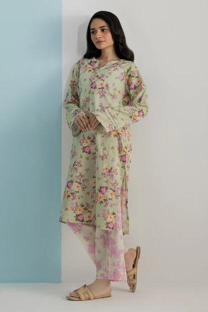 2PCS | Lawn | Kurta Trouser
