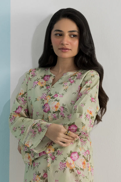 2PCS | Lawn | Kurta Trouser