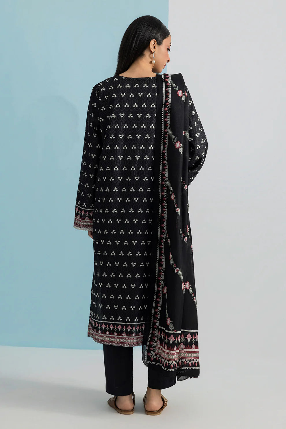 3 PCS PRINT LAWN