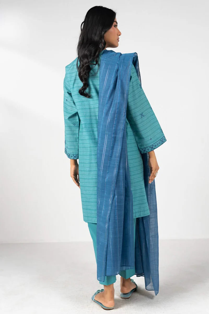 2 Pc Outfit - Shirt & Dupatta