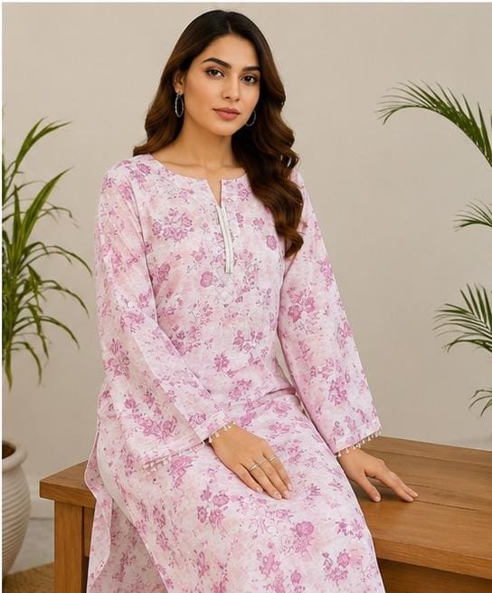 Zellbury | Printed | 1 Piece Shirt Only