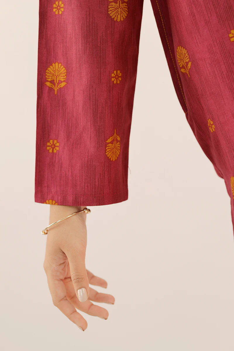 Printed Lawn Stitched 2 Piece (Shirt/Trouser)