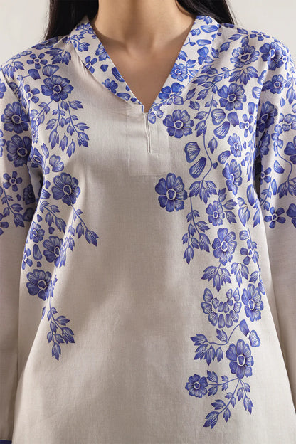 Printed Lawn Stitched 2 Piece (Shirt/Trouser)