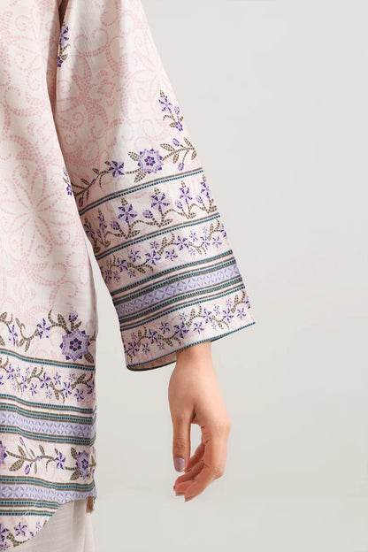 Printed Khaddar Stitched 2 Piece (Shirt/Trouser)