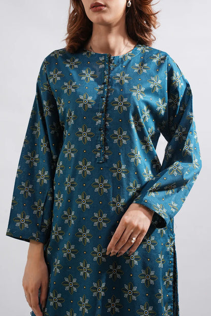 Printed Lawn Stitched 2 Piece (Shirt/Trouser)