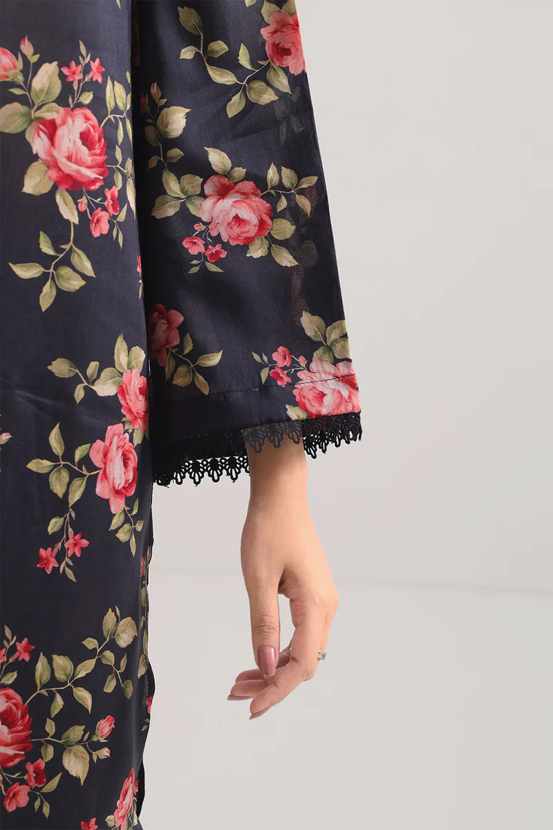 Printed Silk Touch Stitched 2 Piece (Shirt/Trouser)
