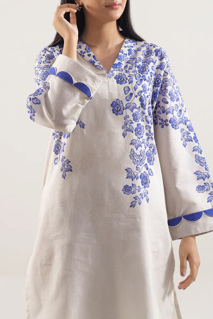 Printed Lawn Stitched 2 Piece (Shirt/Trouser)