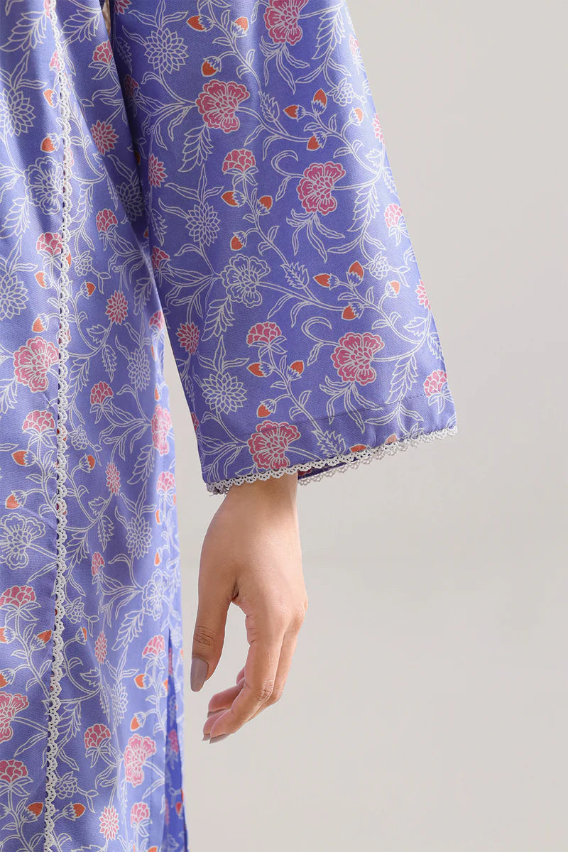 Printed Soft Touch Cotton Stitched 2 Piece (Shirt/Trouser)