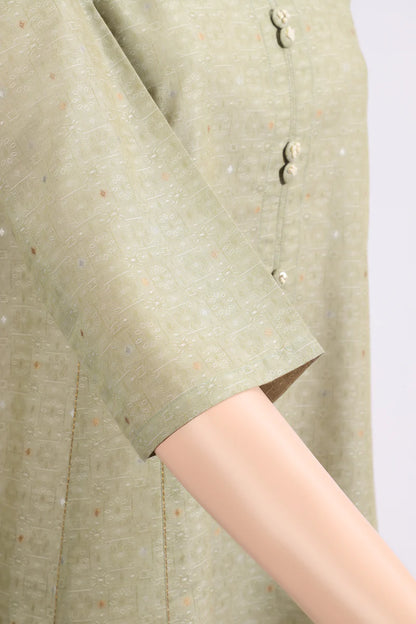 Cotton Jacquard Stitched 2 Piece (Shirt/Trouser)