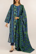 Printed Khaddar Stitched 2 Piece (Shirt/Trouser).