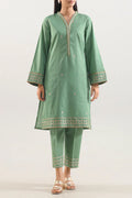 Cotton Jacquard Stitched 2 Piece (Shirt/Trouser).