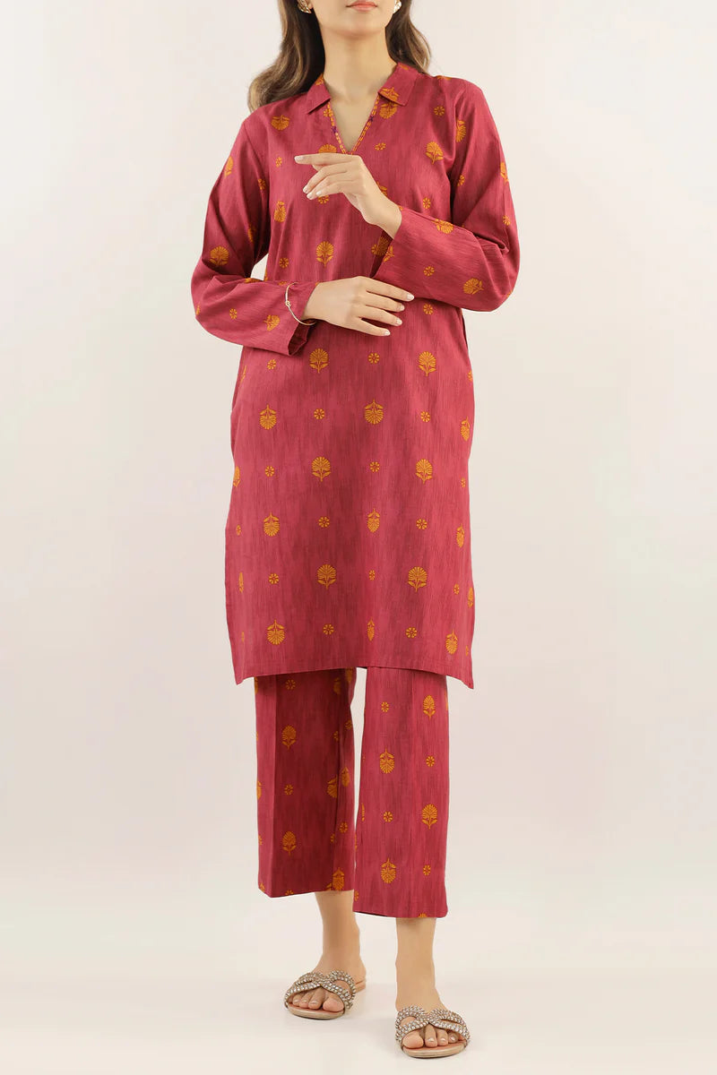 Printed Lawn Stitched 2 Piece (Shirt/Trouser)