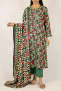 Printed Khaddar Stitched 2 Piece (Shirt/Trouser).