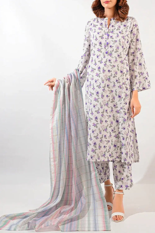 Printed Easy Care Weave Stitched 2Piece (Shirt/Trouser).