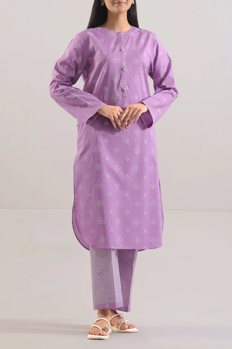 Printed Lawn Stitched 2 Piece (Shirt/Trouser).