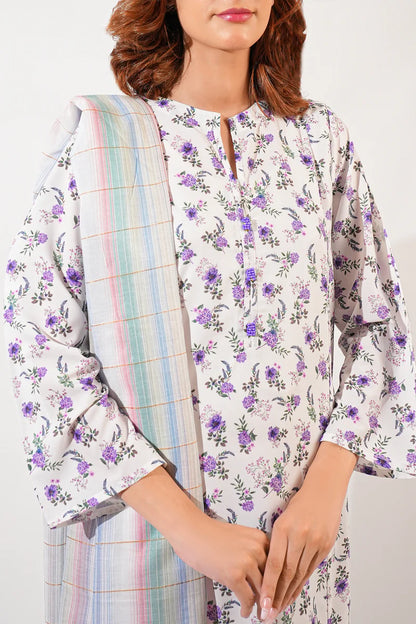Printed Easy Care Weave Stitched 2Piece (Shirt/Trouser)
