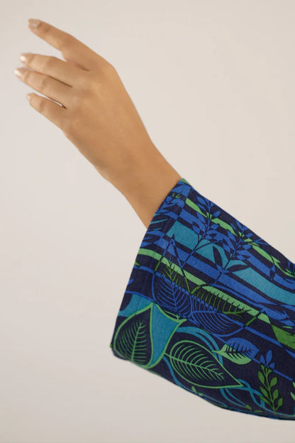 Printed Khaddar Stitched 2 Piece (Shirt/Trouser)