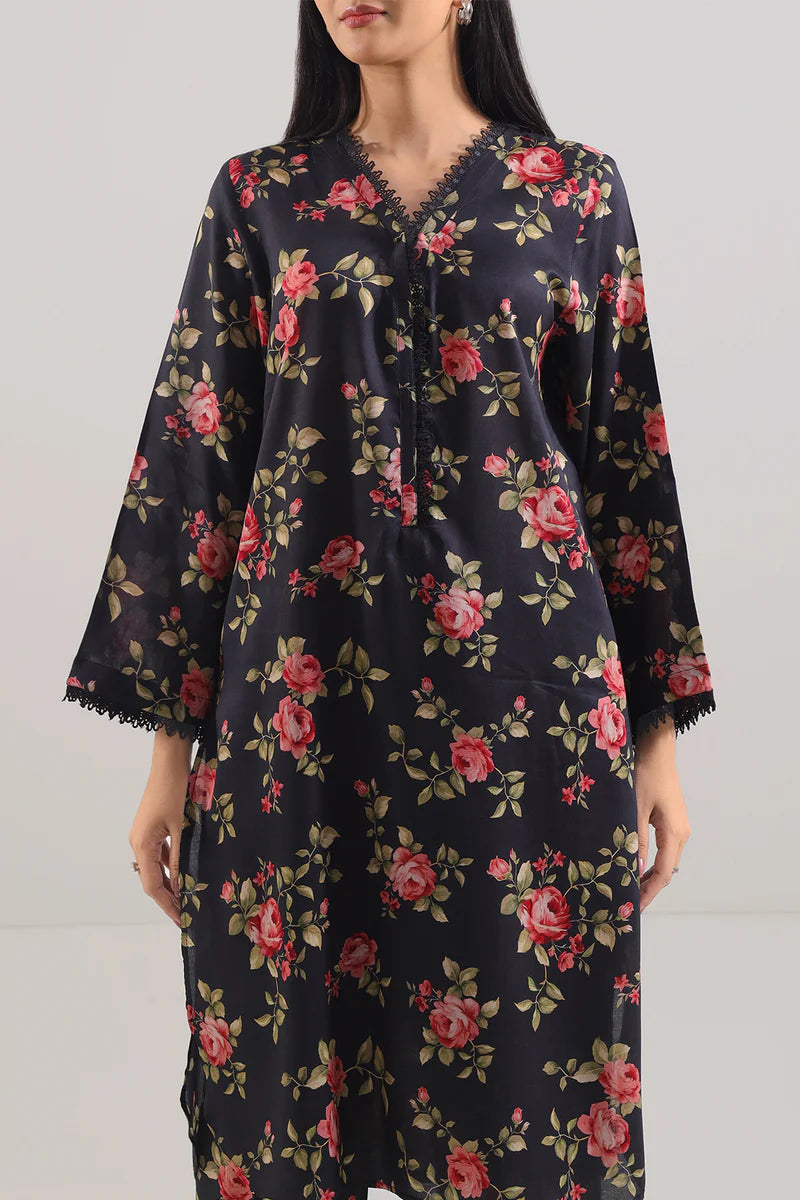 Printed Silk Touch Stitched 2 Piece (Shirt/Trouser)