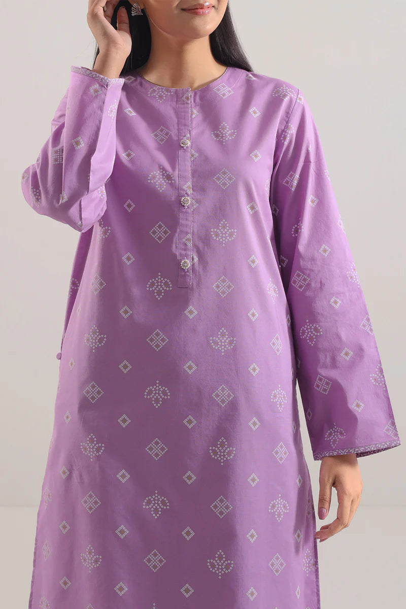 Printed Lawn Stitched 2 Piece (Shirt/Trouser).